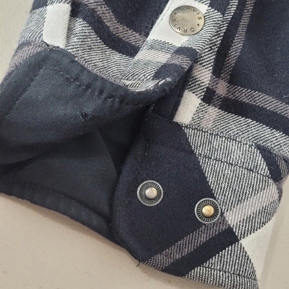 Orvis Fleeced Lined Plaid Flannel Pinnacle Shirt Jacket - Size XXL - Picture 15 of 15